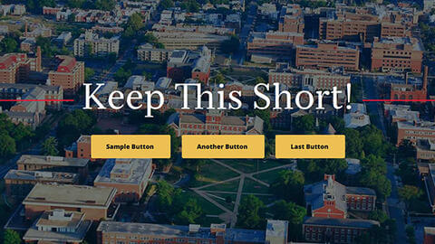 Example image of the Full-Width Callout widget, Homepage version.